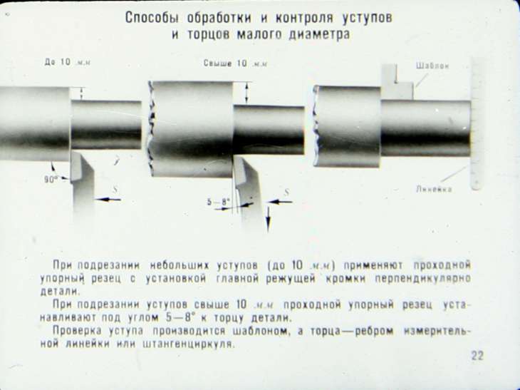 Цилиндрическое точение. Точение цилиндрических и торцевых поверхностей. Обработка торцевых поверхностей и уступов на токарном станке. Резец для точения цилиндрических поверхностей.