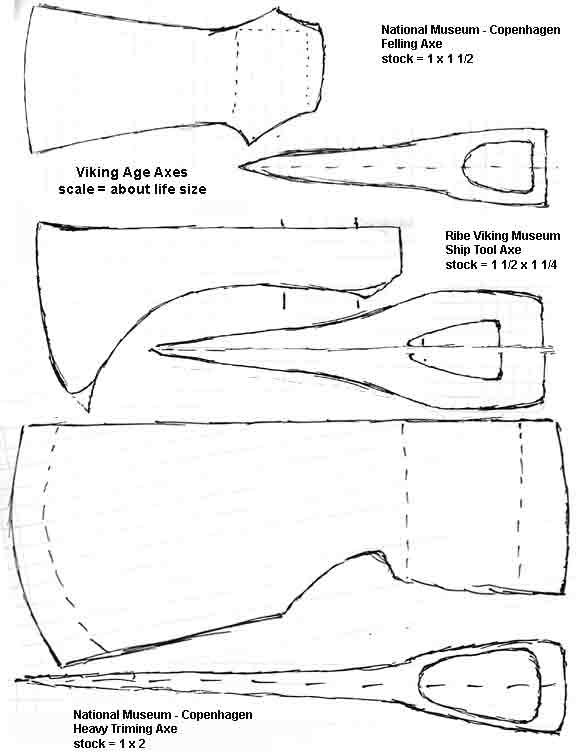 Топорище для топора викингов чертежи своими руками из дерева