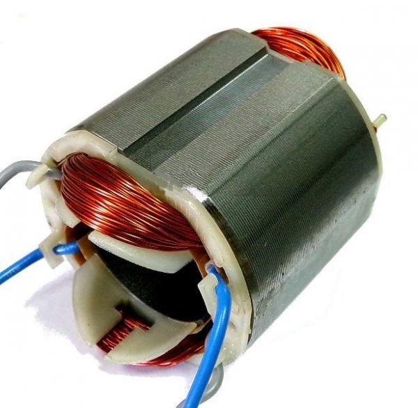 Как перемотать статор болгарки: как снять, достать, подключить обмотки ...