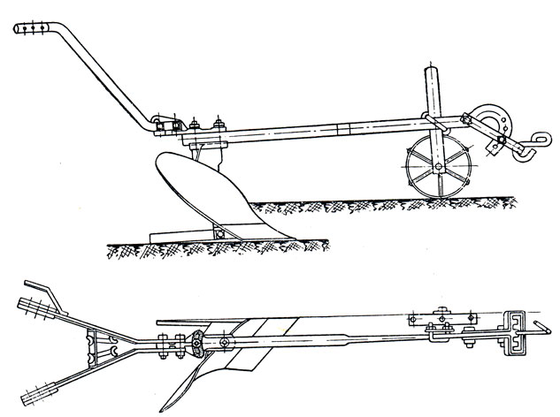 Плужок ручной для вспашки земли своими руками чертежи и схемы