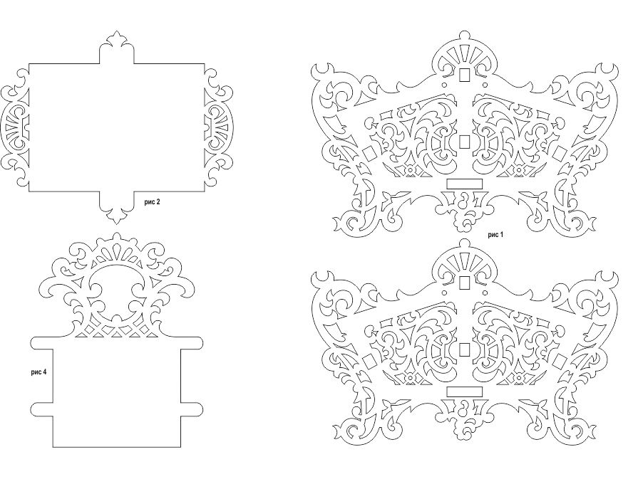 Картинки в формате dxf для лазерной гравировки