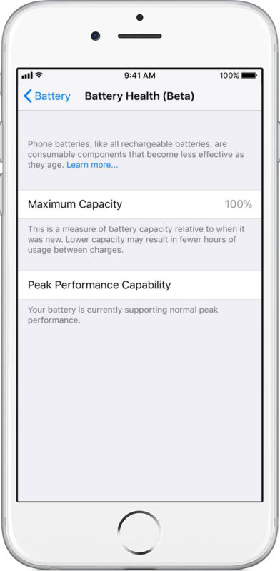 How to check iPhone battery health