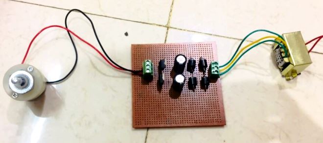 postive negative 12v-dual power supply circuit