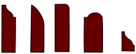 diagram of stop bead molding profiles