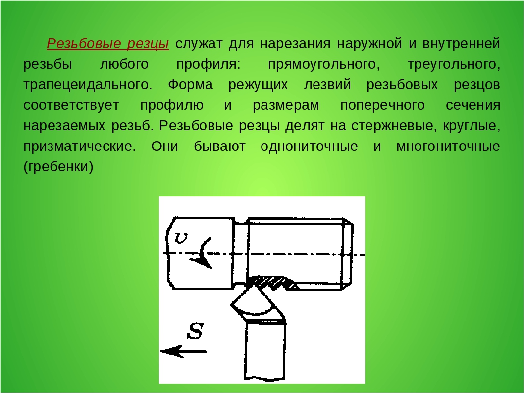 Нарезать резьбу резцом. Резьбовой резец схема обработки. Нарезка резьбы на токарном станке резцом. Резцы токарные для нарезки трапецеидальной наружной резьбы. Параметры для нарезания резьбы резцом.