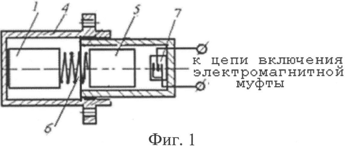 Электромагнитная муфта на схеме