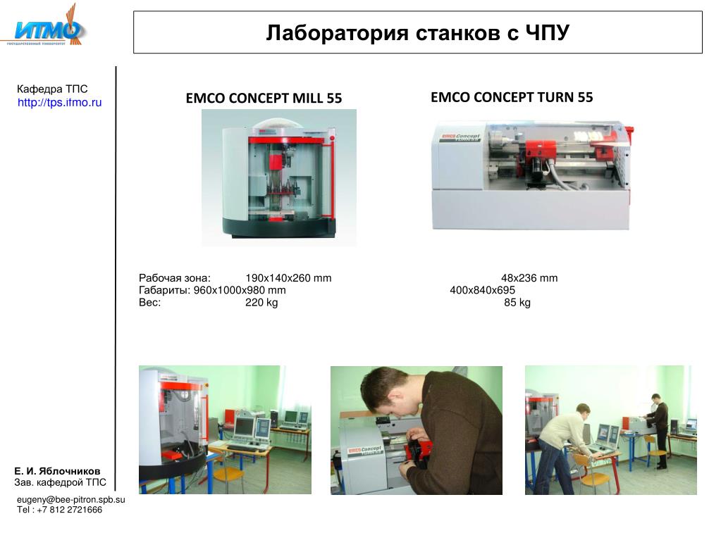 Презентация на тему оператор станков с чпу