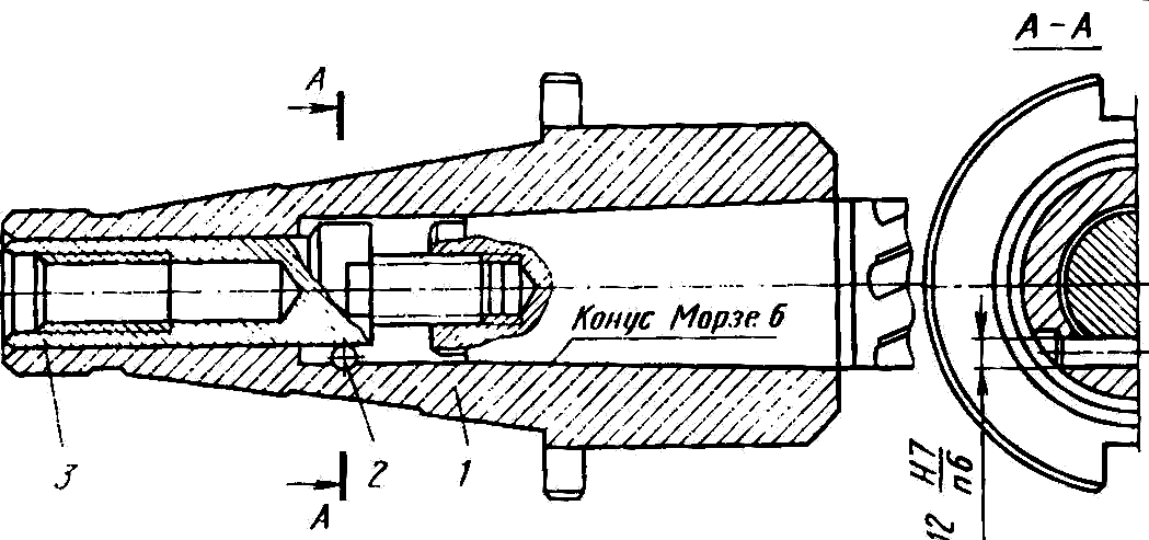 Конус морзе 2 размеры чертеж