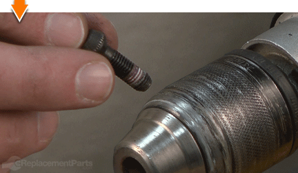 Remove the screw
